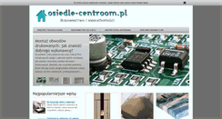 Desktop Screenshot of osiedle-centroom.pl