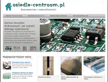 Tablet Screenshot of osiedle-centroom.pl